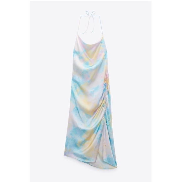 Zara Tie Dye Slip Dress - Multicolored - Picture 4 of 7
